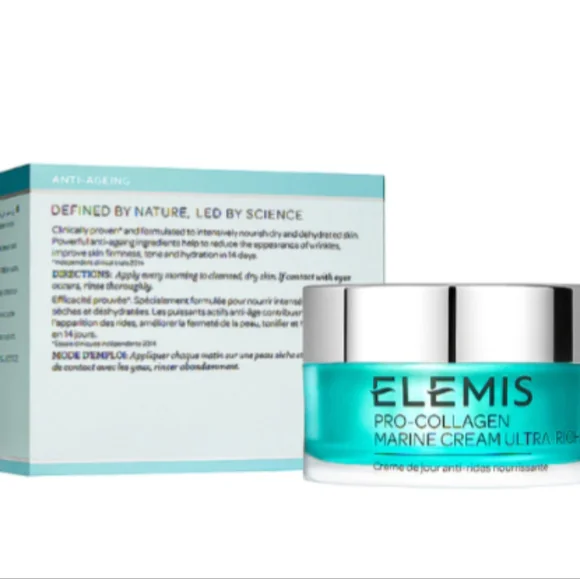 ELEMIS ULTRA RICH PRO COLLAGEN MARINE CREAM Skin Face 50 mls - Picture 2 of 6